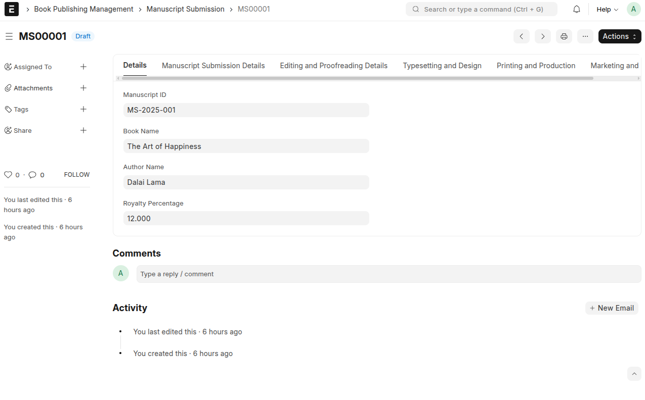 Click-to-Call feature within CRM Lead interface